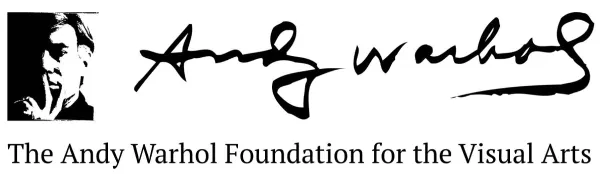 Andy Warhol Foundation for the Visual Arts black and white logo