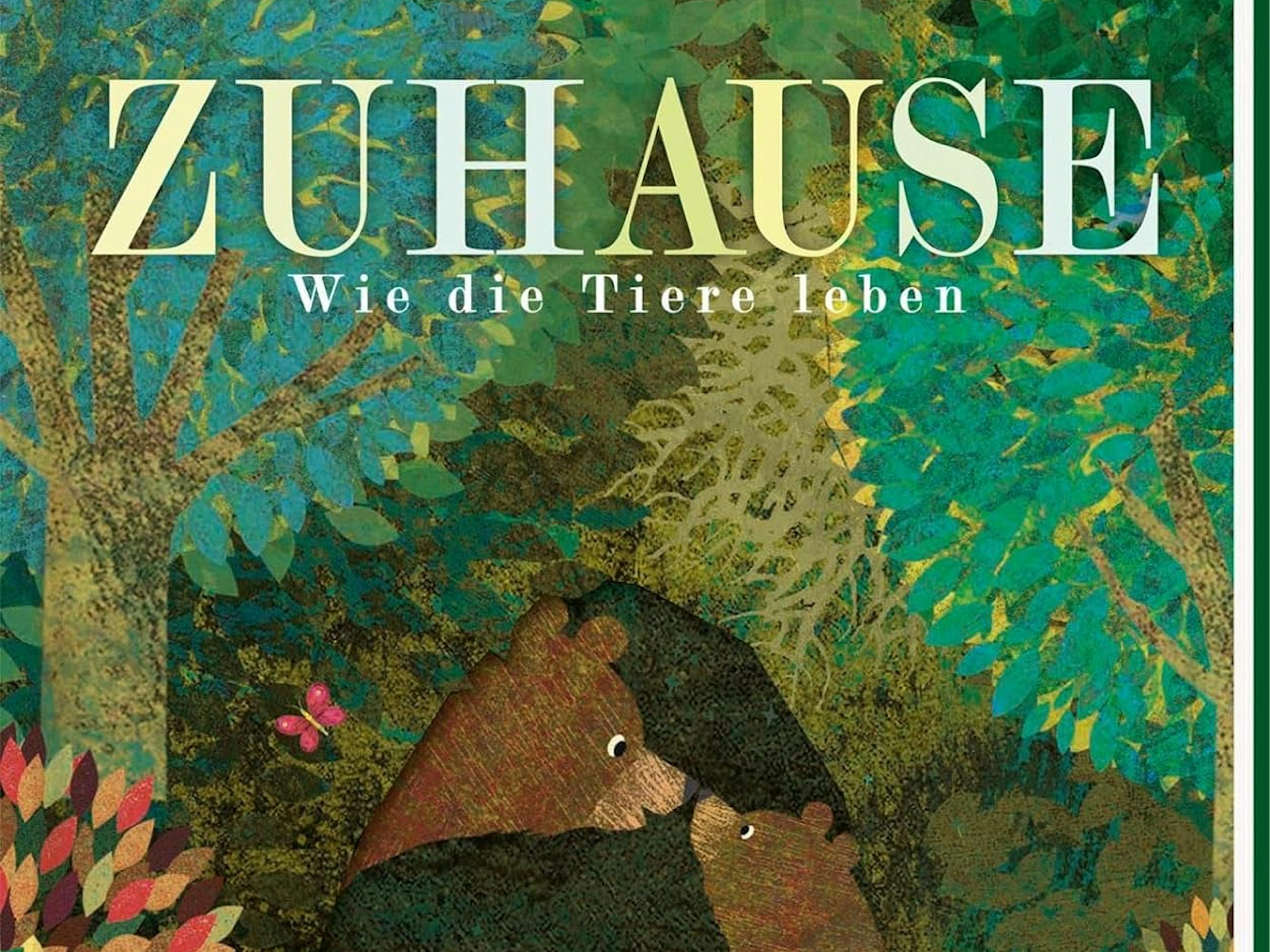 Britta Teckentrup & Patricia Hegarty: Zuhause. Wie die Tiere leben.