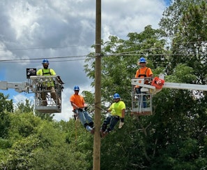 Buckley crews participating in hands-on training at our dedicated training facility.