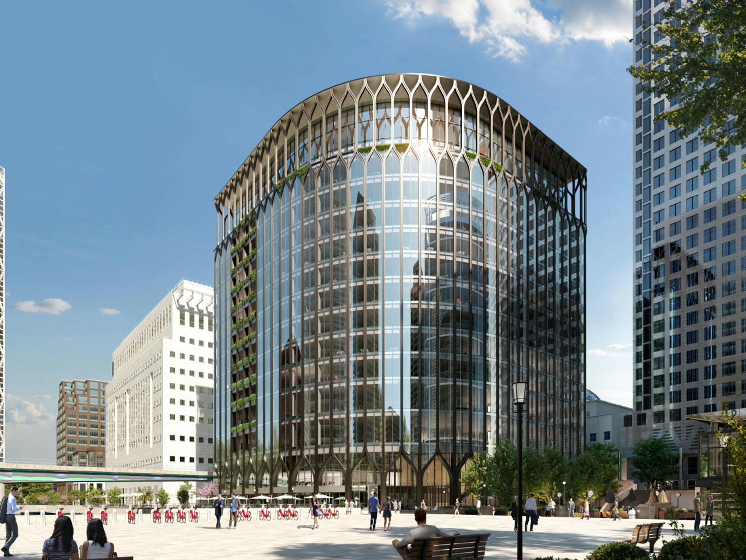 YY London (30 South Colonnade redevelopment) Canary Wharf U/C