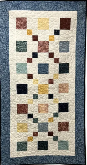 blue border quilt