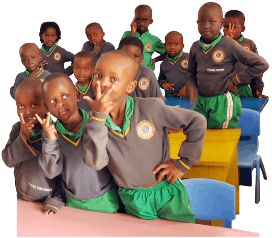 N3 students enjoying school.