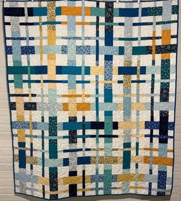 crossing lines quilt