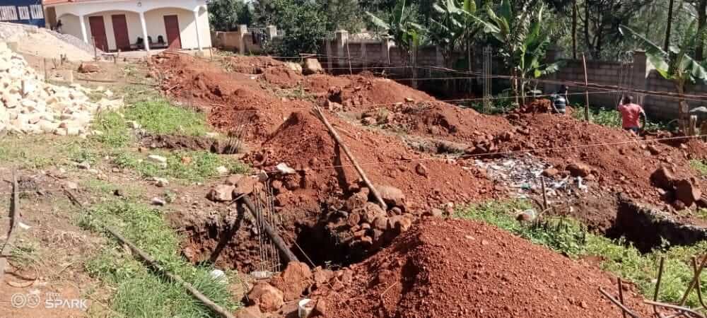 Beginning construction of the library