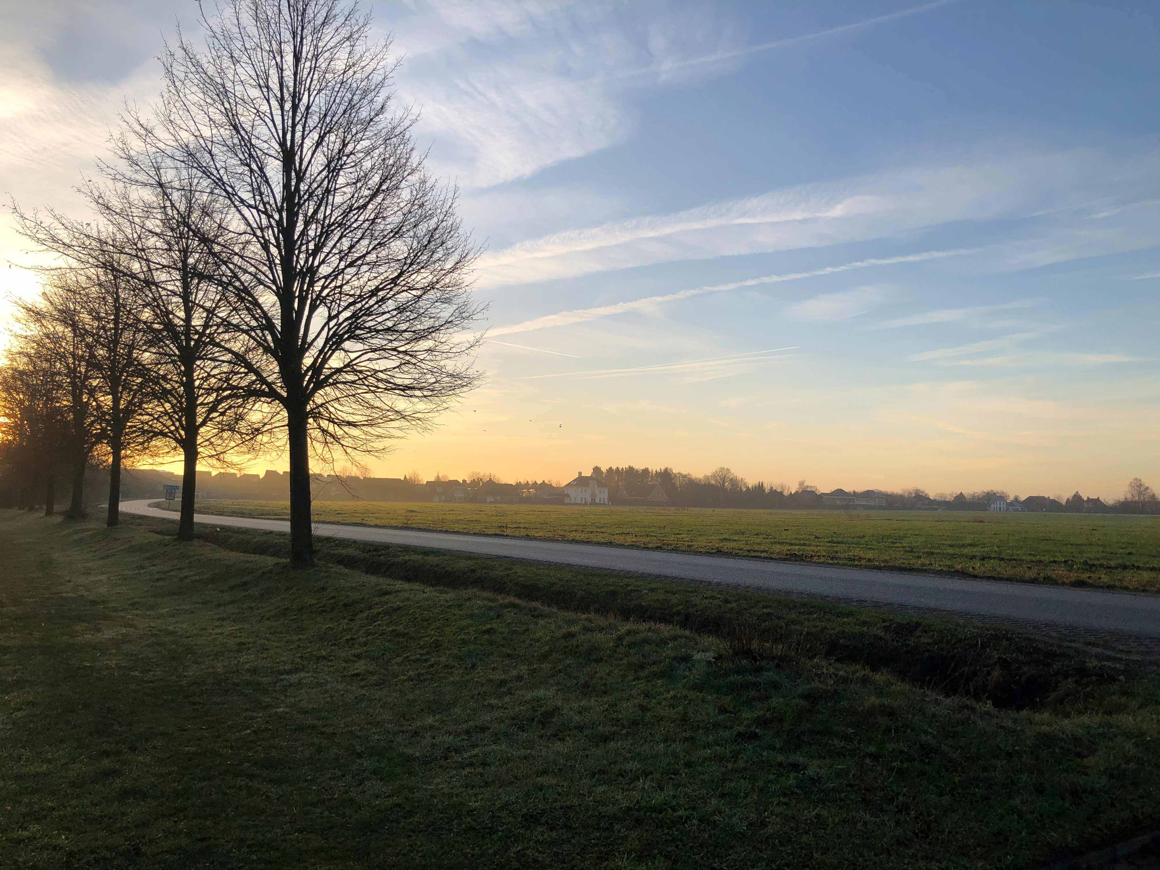 Uitzicht over grondgebied