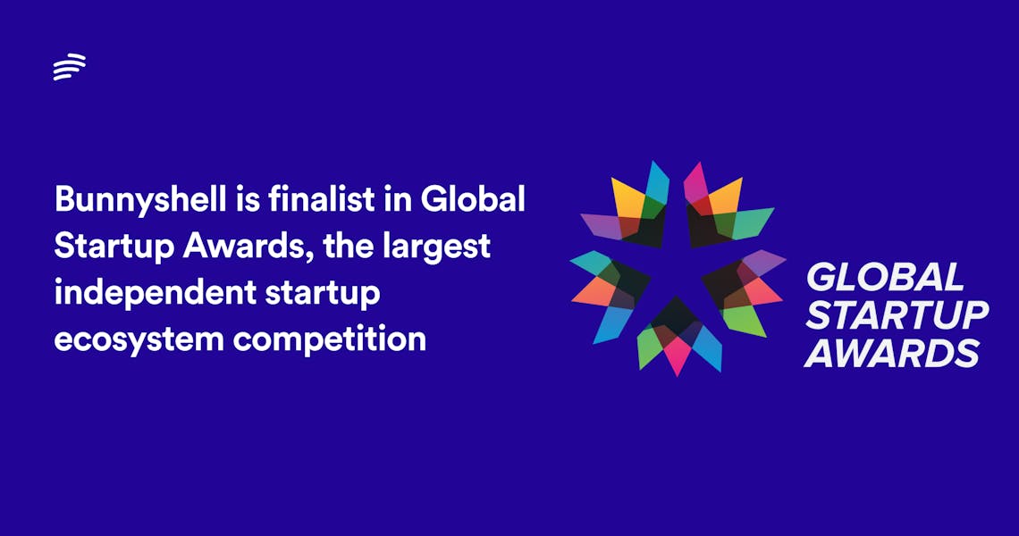 Bunnyshell is finalist in Global Startup Awards, the largest independent startup ecosystem competition
