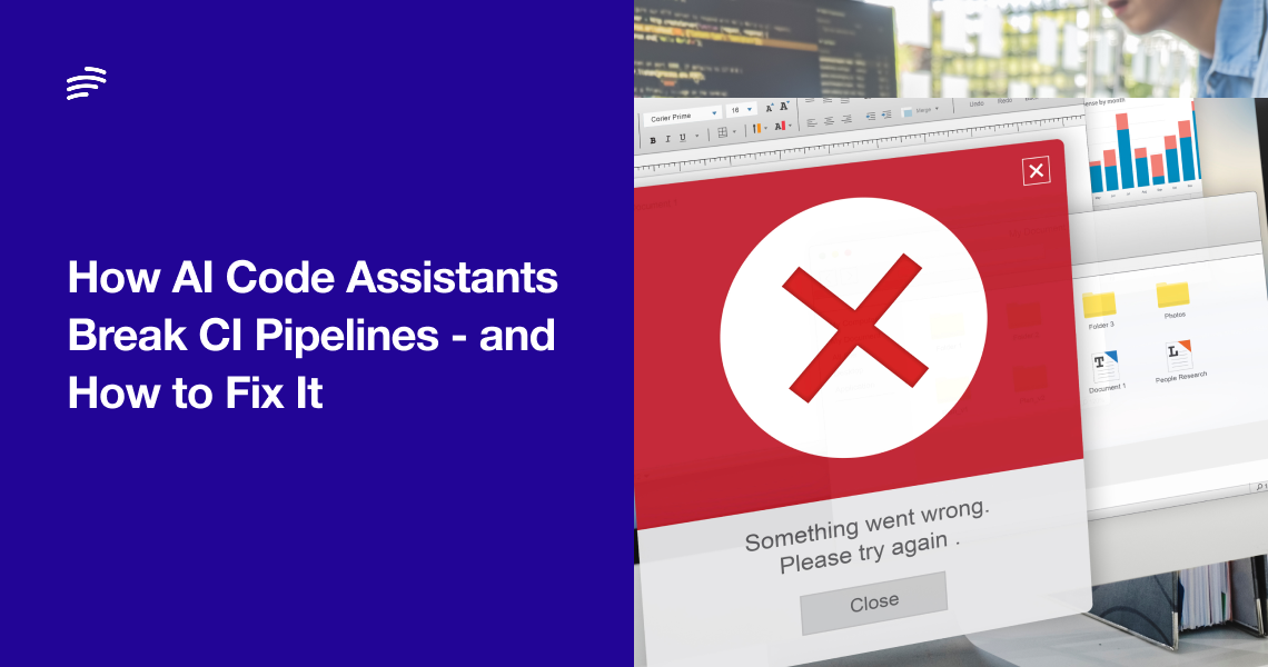 How AI Code Assistants Break CI Pipelines - and How to Fix It image