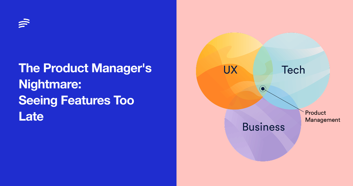 The Product Manager's Nightmare: Seeing Features Too Late image