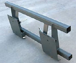 Adapter Plate for Wacker Skidsteer Attachments