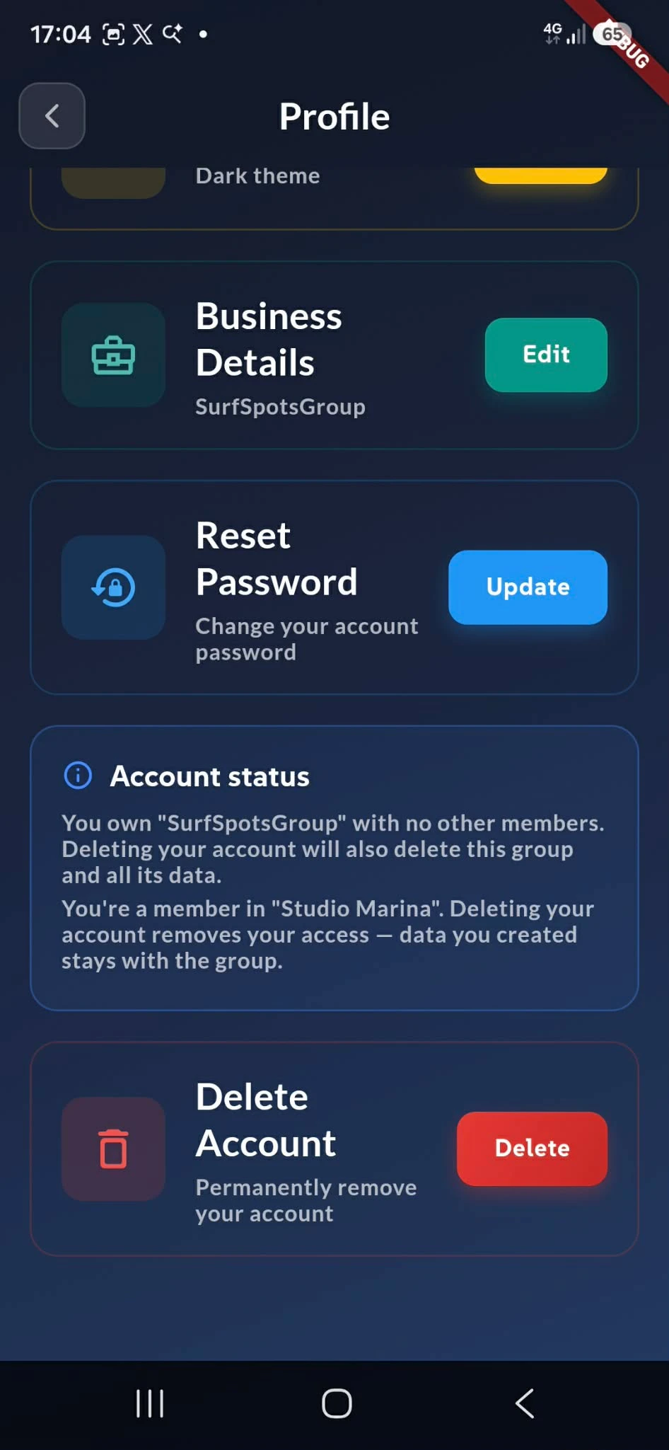 Cloud_Profile_Account_Status_Sole_Owner