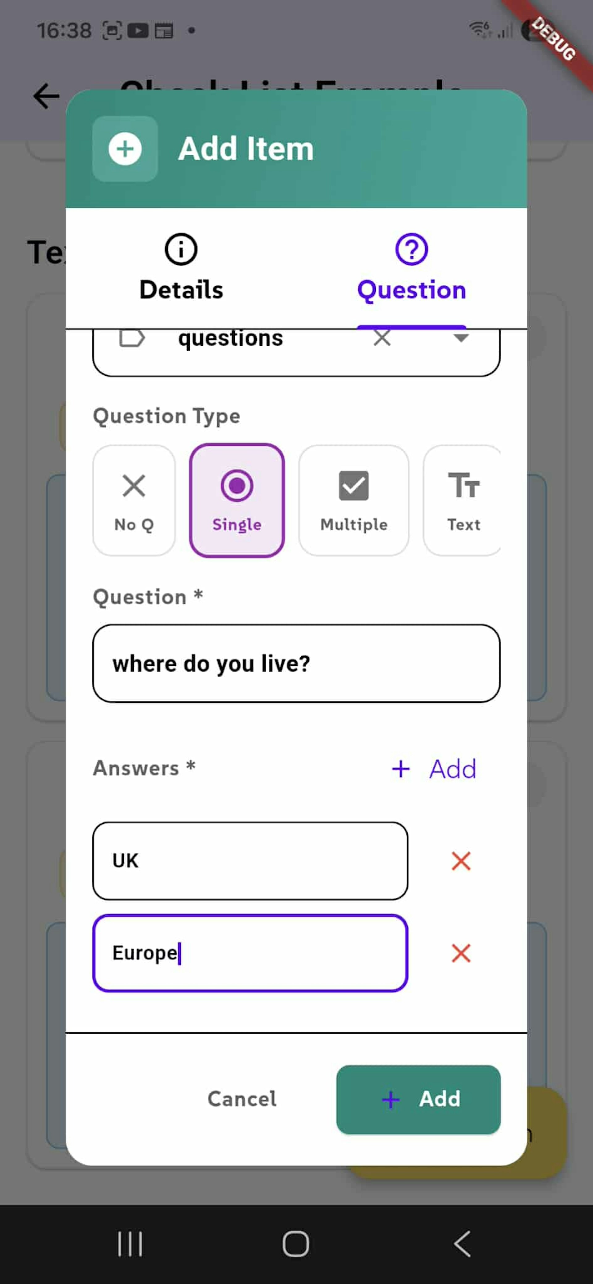 Check_List_Item_Single_Answer