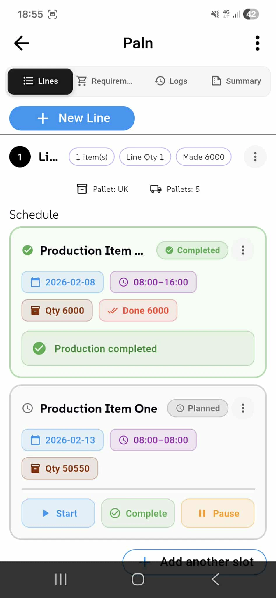Production_Plan_Line_Shedule