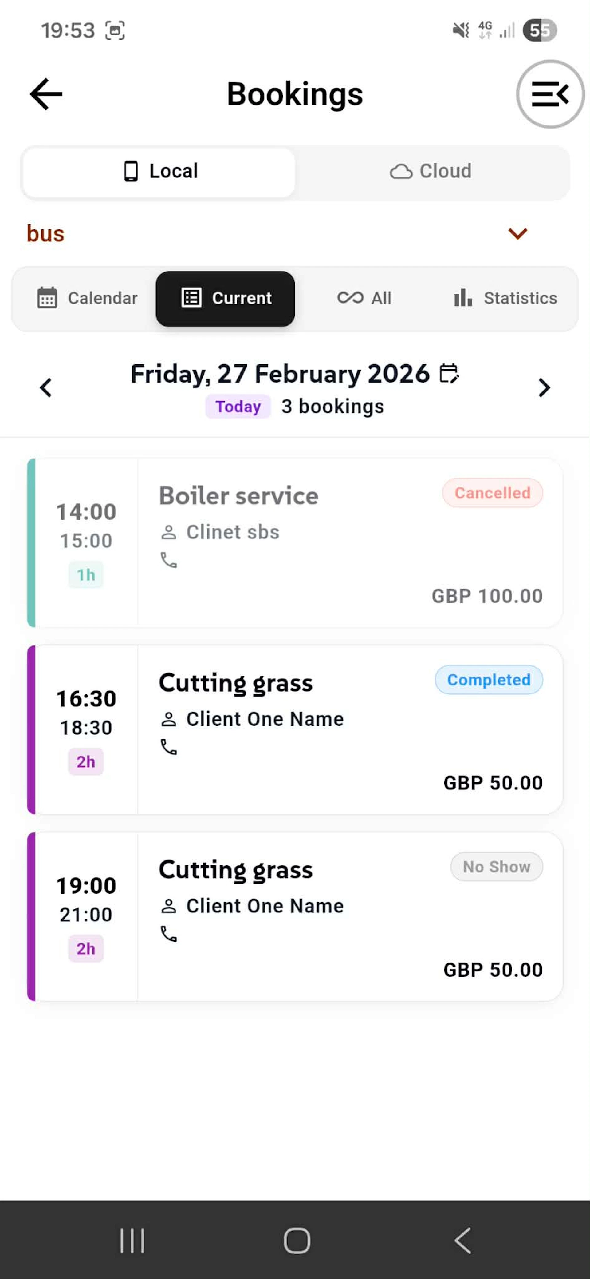Bookings_Current_Day_Status