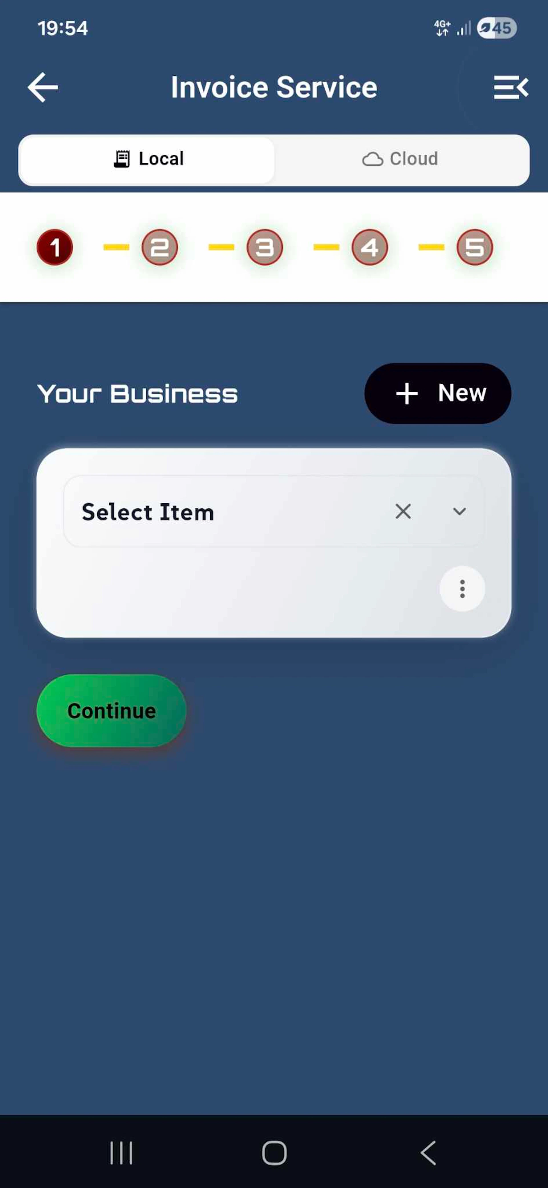 Invoice_Service_Step_One