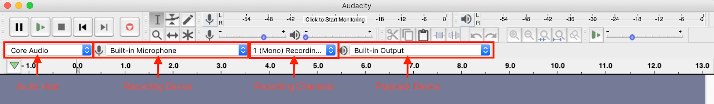 how to export audio audacity left and right