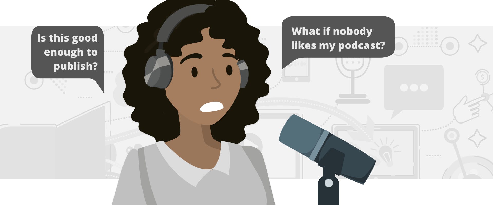 imposter syndrome in podcasting