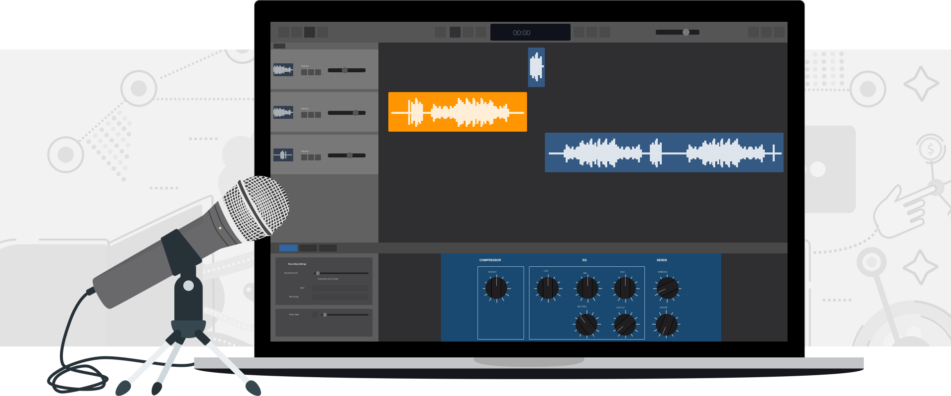 podcast audioh ardware for mac