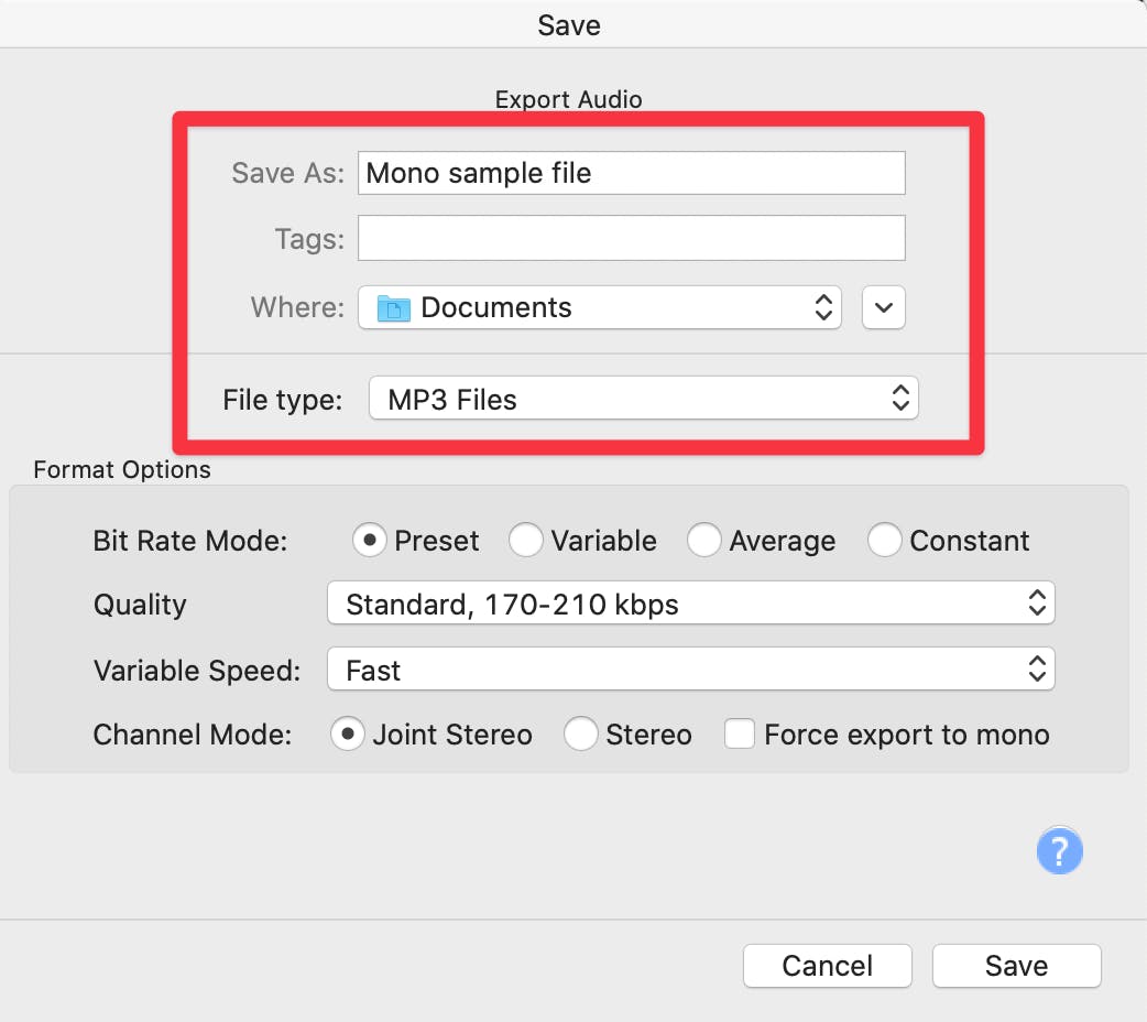 how-to-export-audacity-to-mp3-youtube