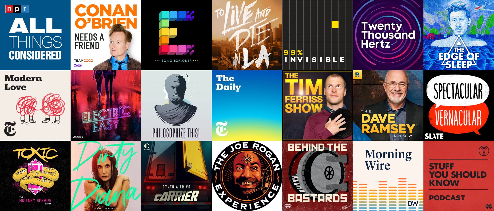 21 examples of great podcast titles