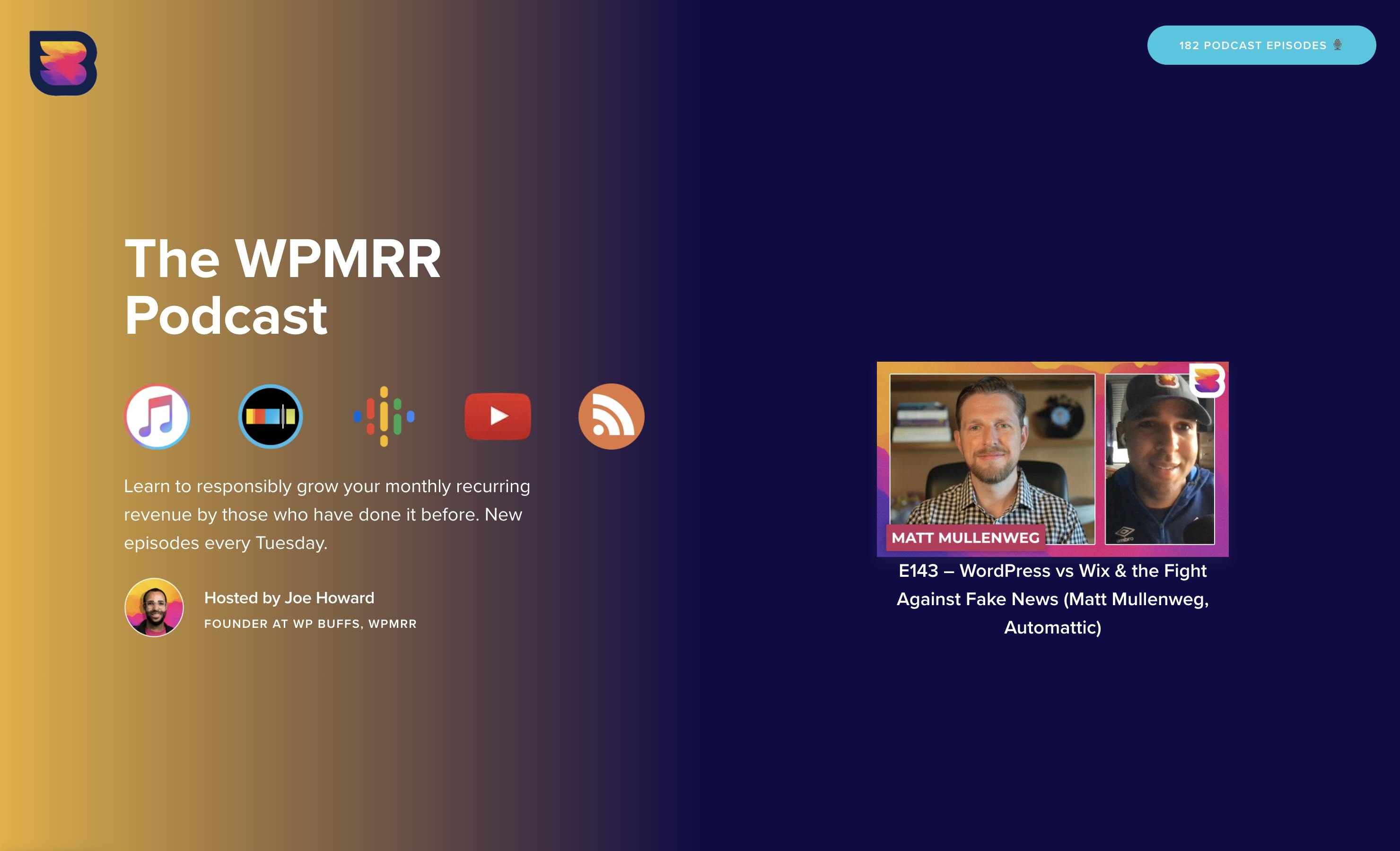 The WPMRR WordPress Podcast