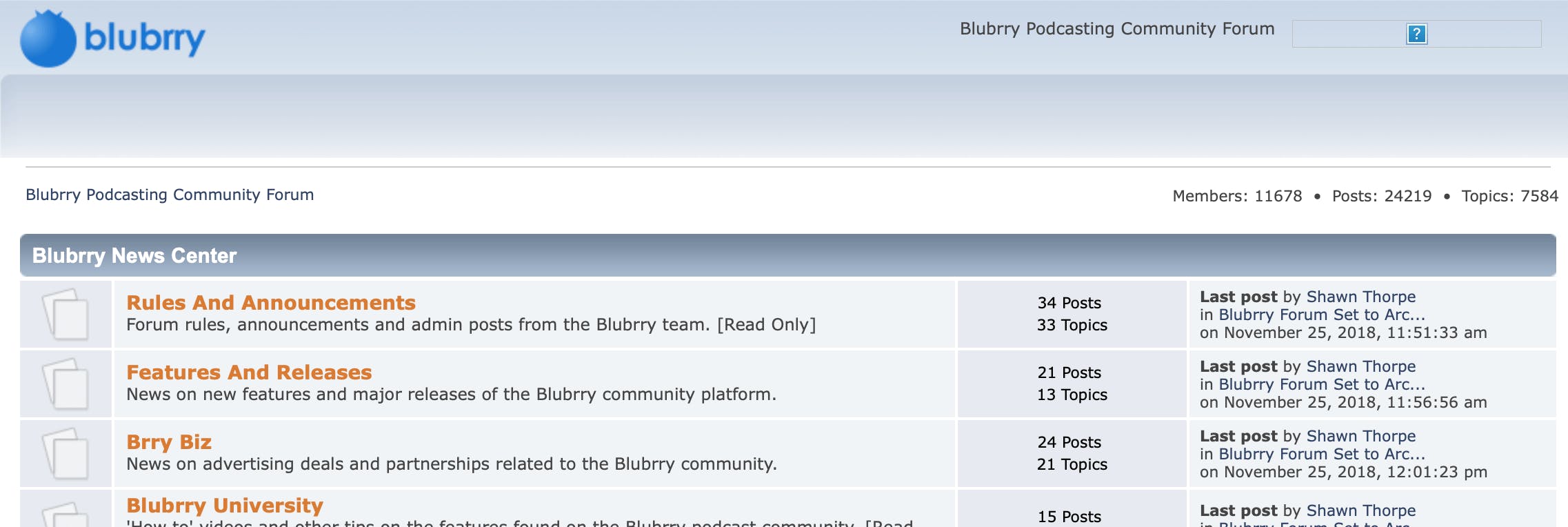 Blubrry Podcasting Community Forum