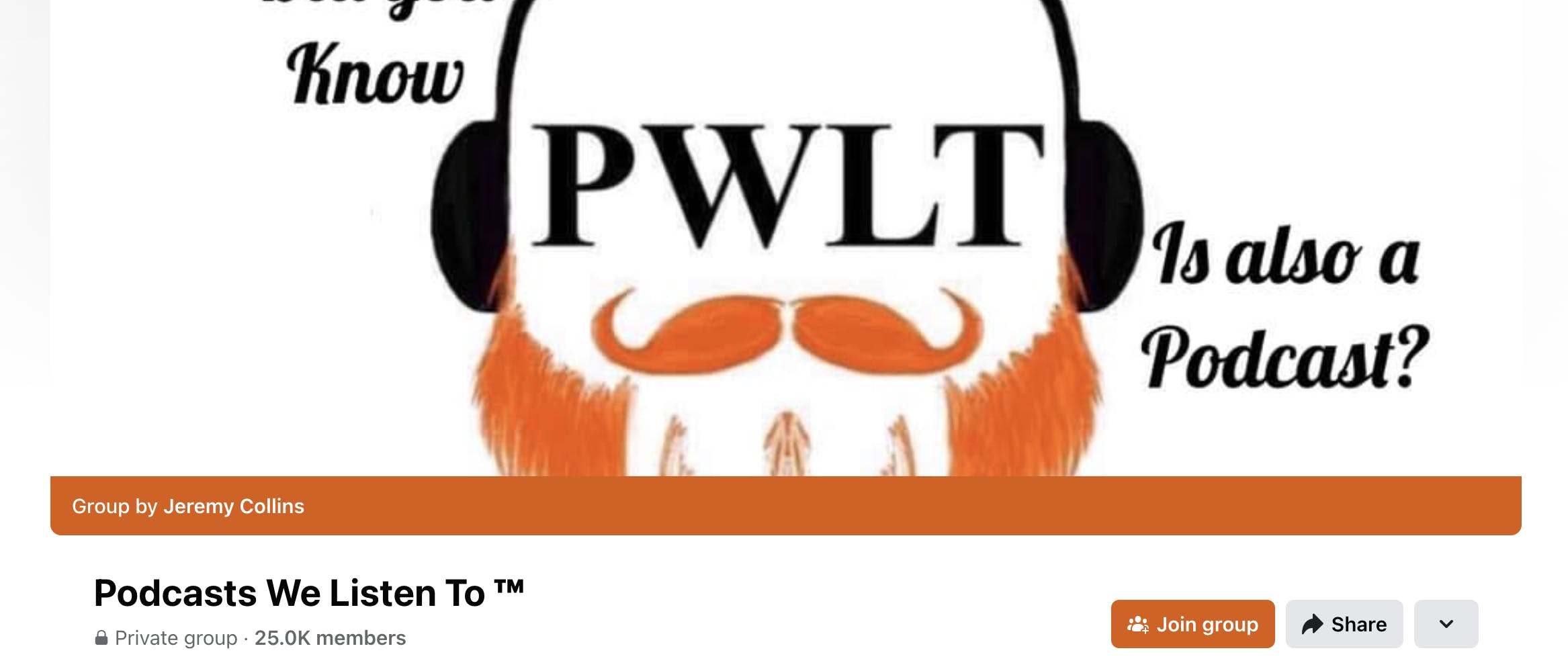 PWLT Facebook Group