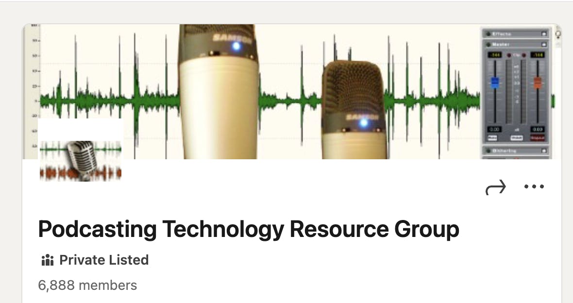 Podcast Technology Resource Group Linkedin Page