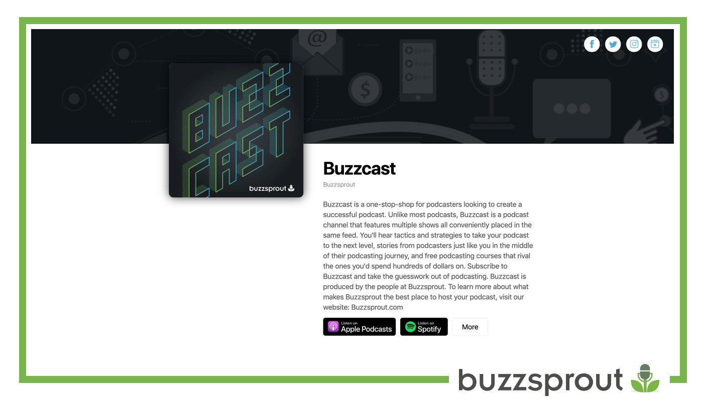 Introducing The New Buzzsprout Podcast Websites