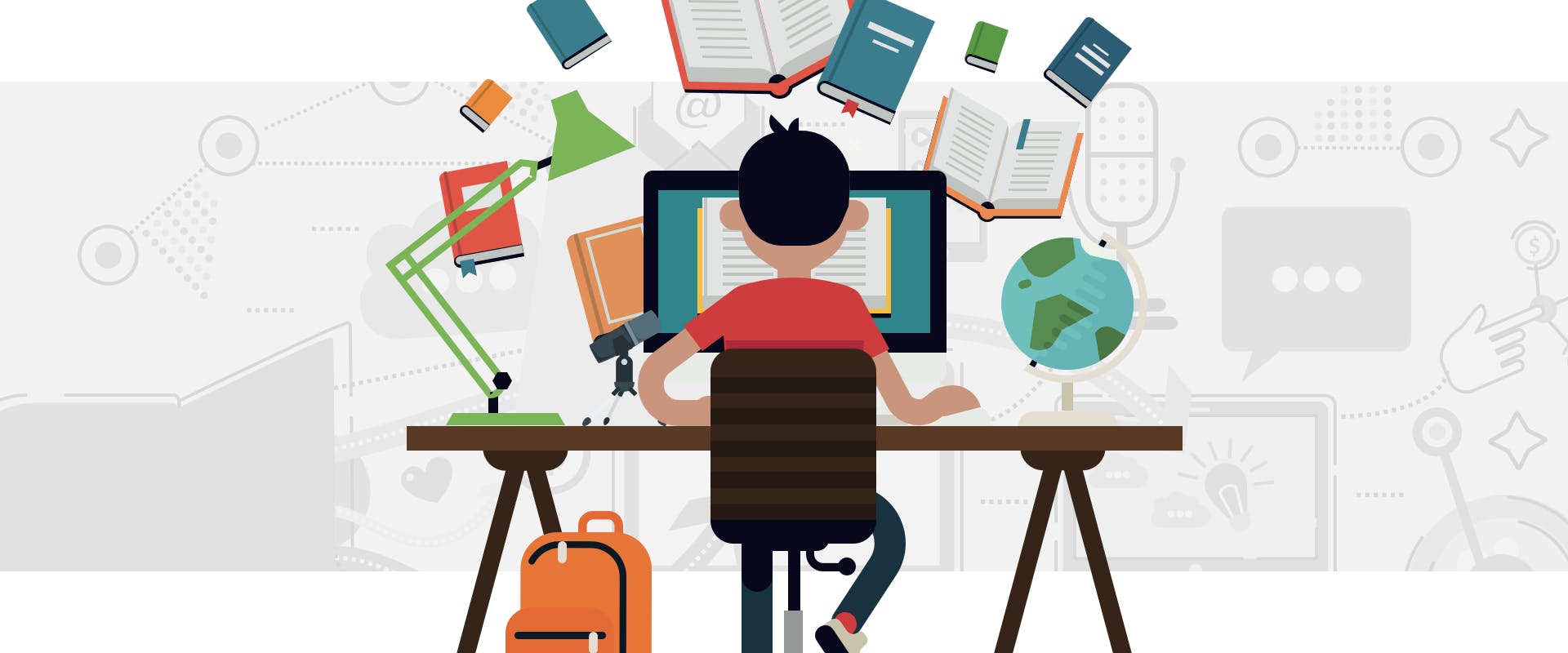 Doing school from home during COVID-19