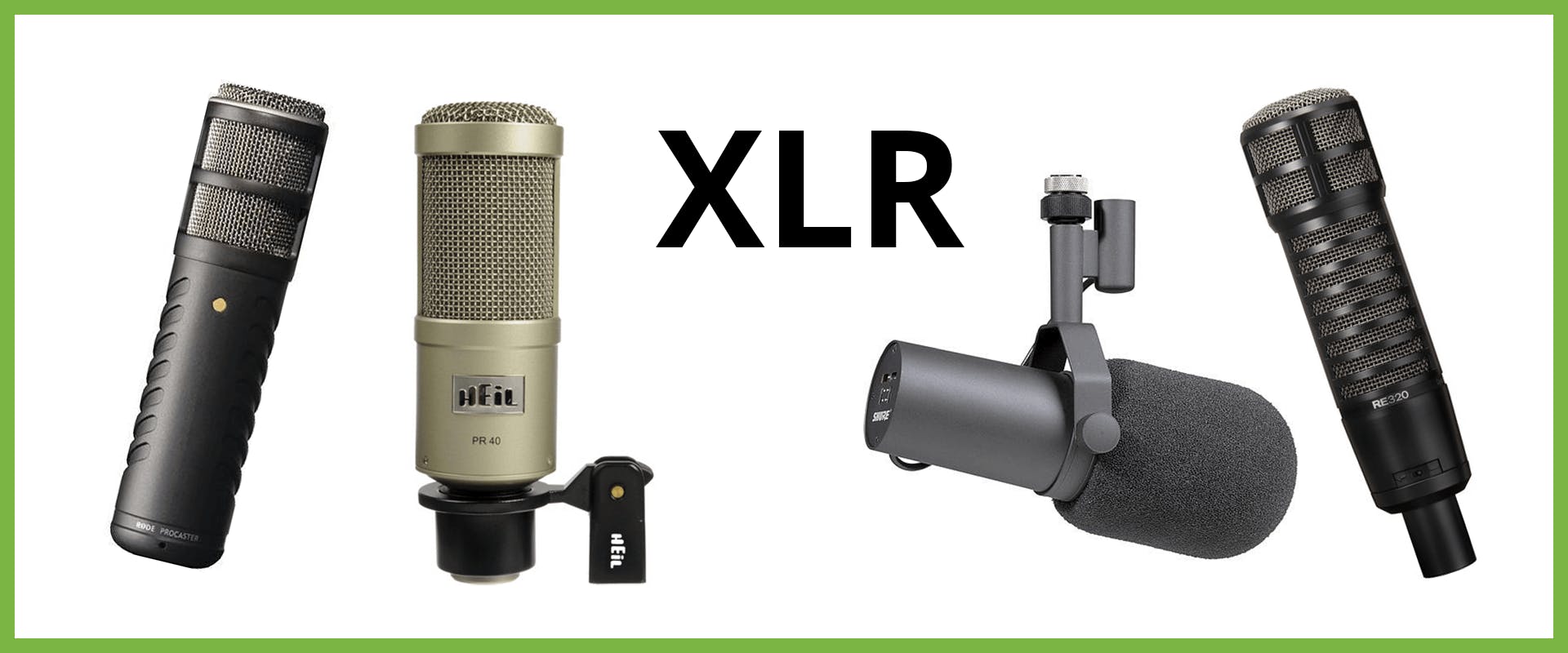 What's the difference between an XLR and USB mic?