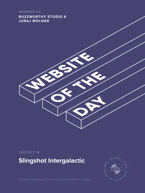 Award certificate card