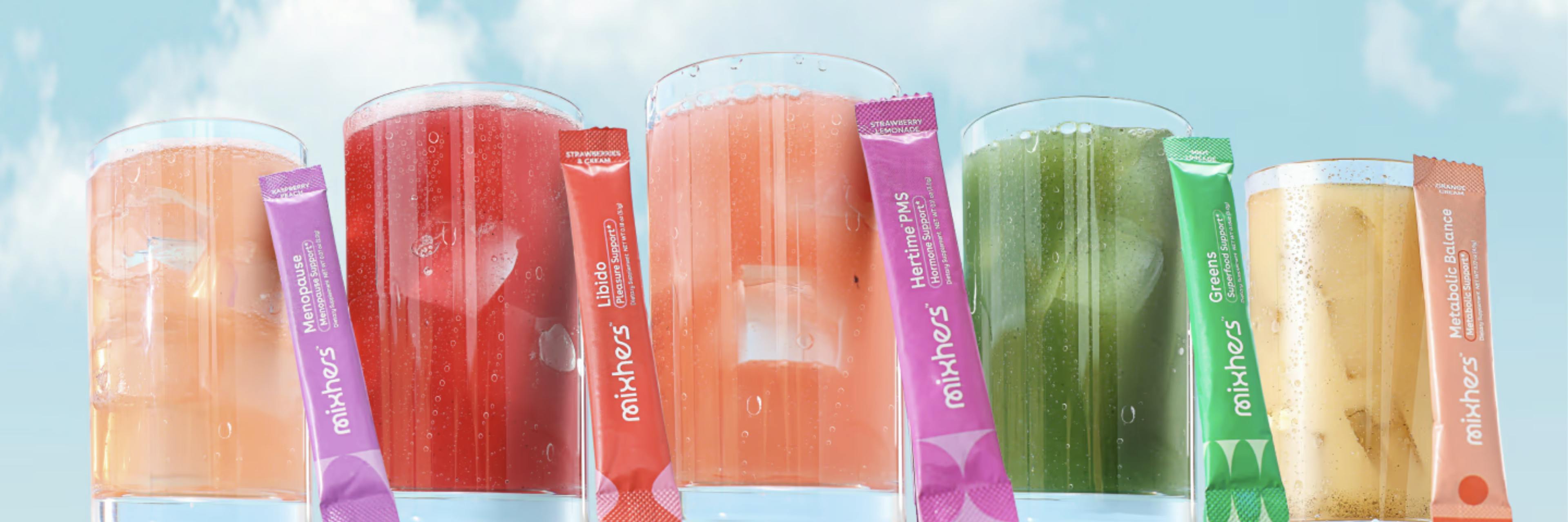 Mixhers drink mix lineup | Bytru Collection