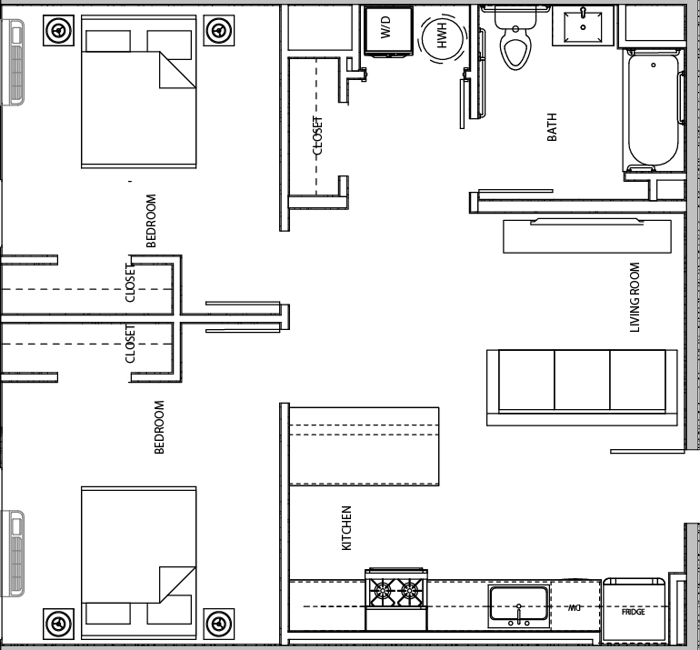 apartment layout