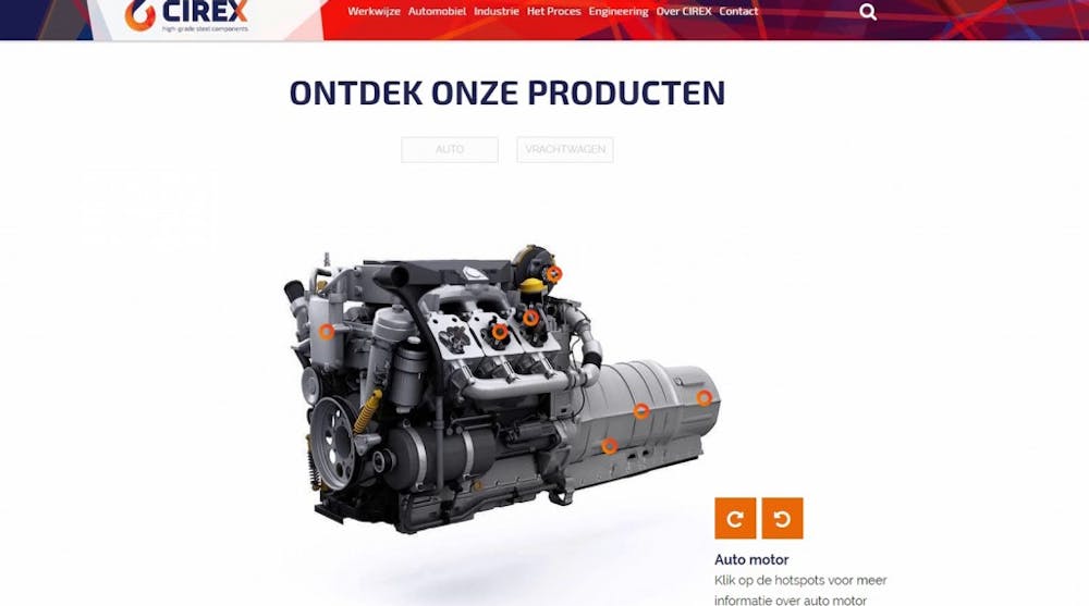 Cirex - interactive product catalog