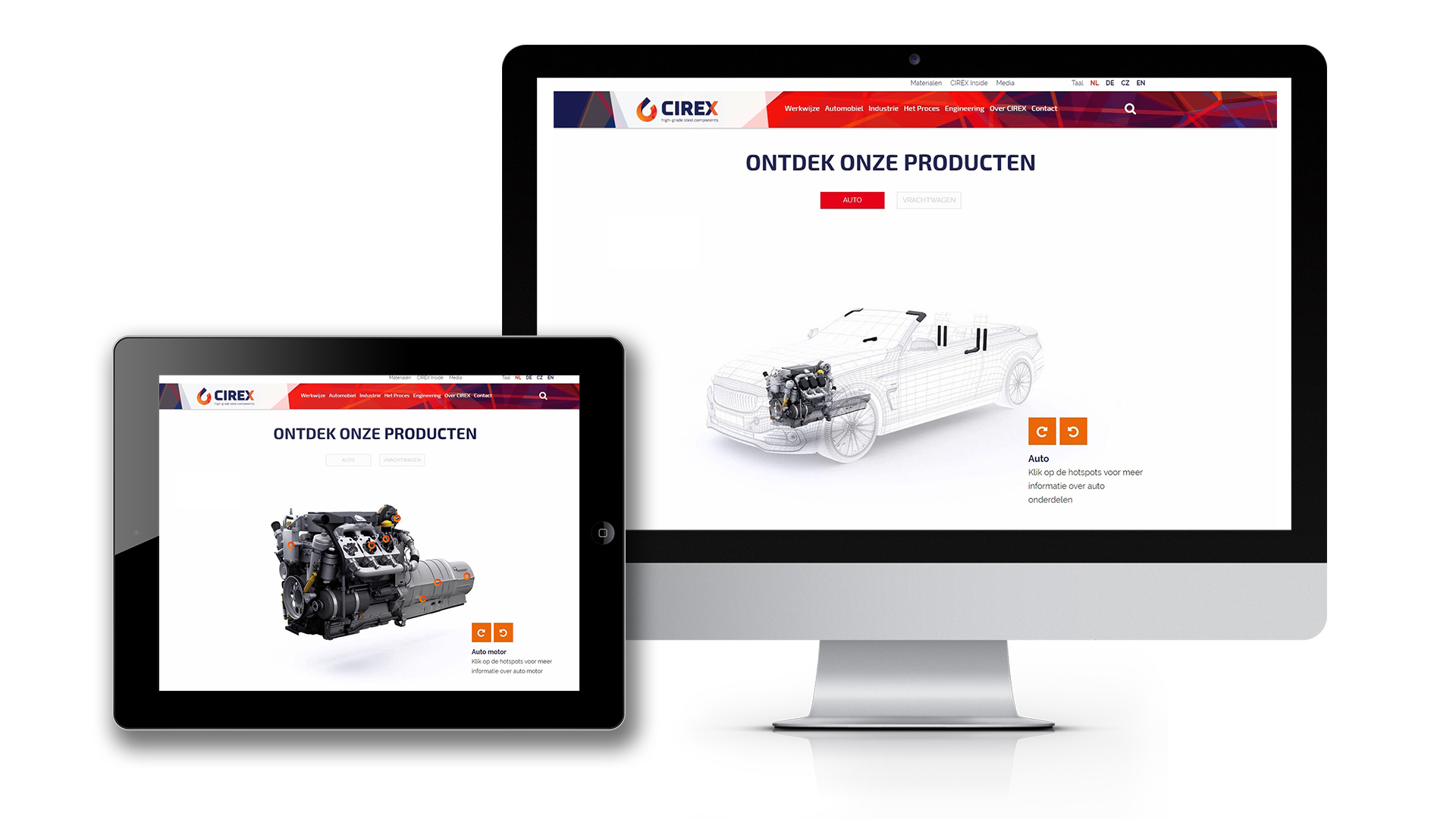 Cirex - interactive product catalog