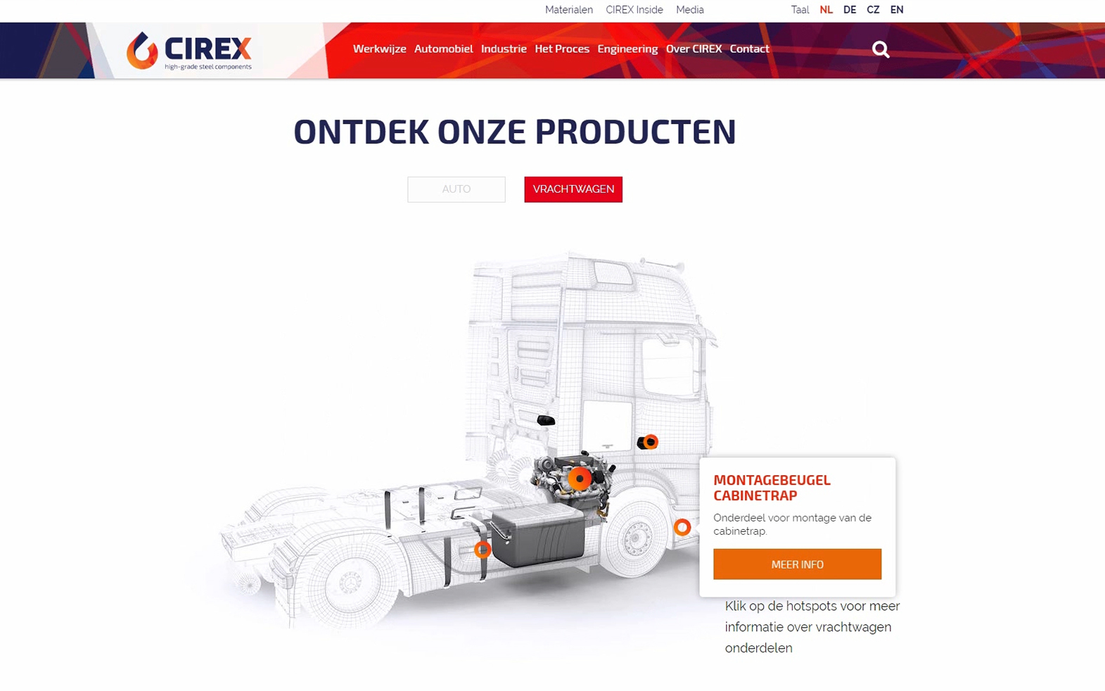Cirex - interactive product catalog