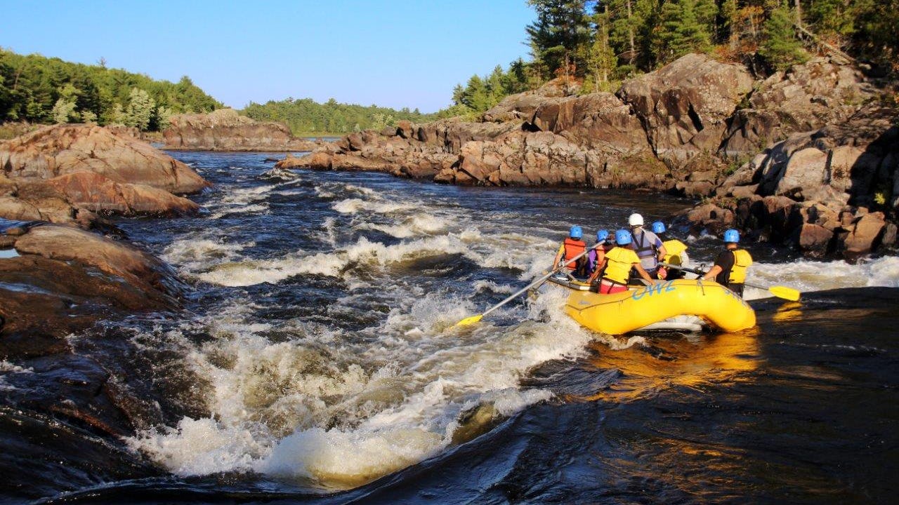 White water rafting on the Ottawa River