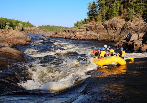 White water rafting on the Ottawa River