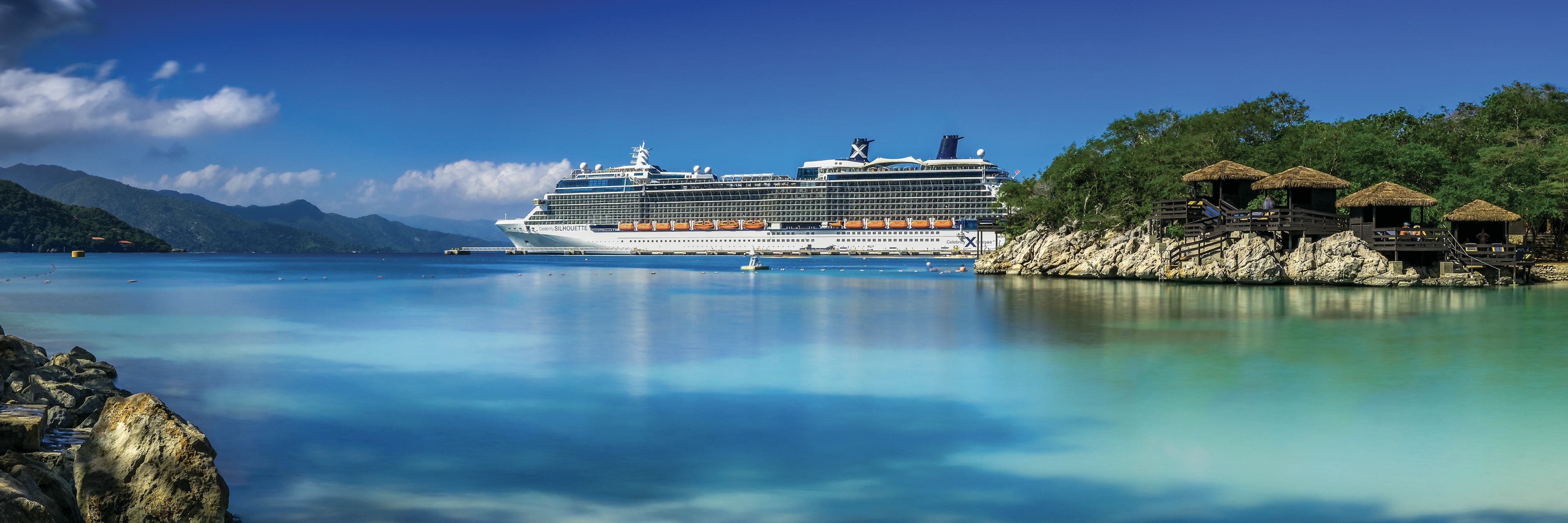 Celebrity Cruises sailing through the Caribbean 
