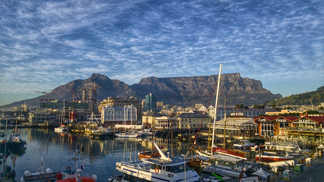 Ships in Cape Town, South Africa