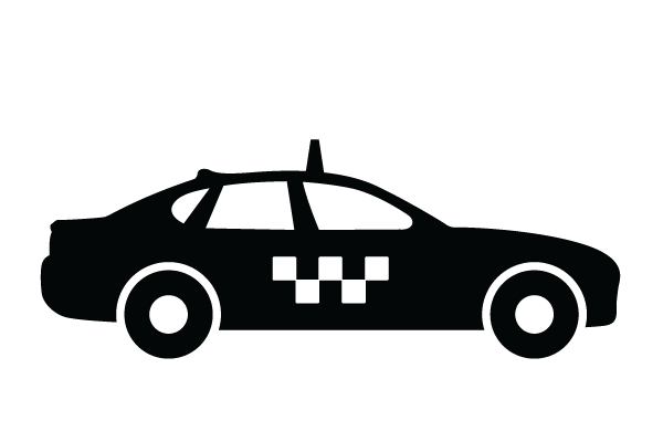 Taxis/Vehicles for Hire Icon