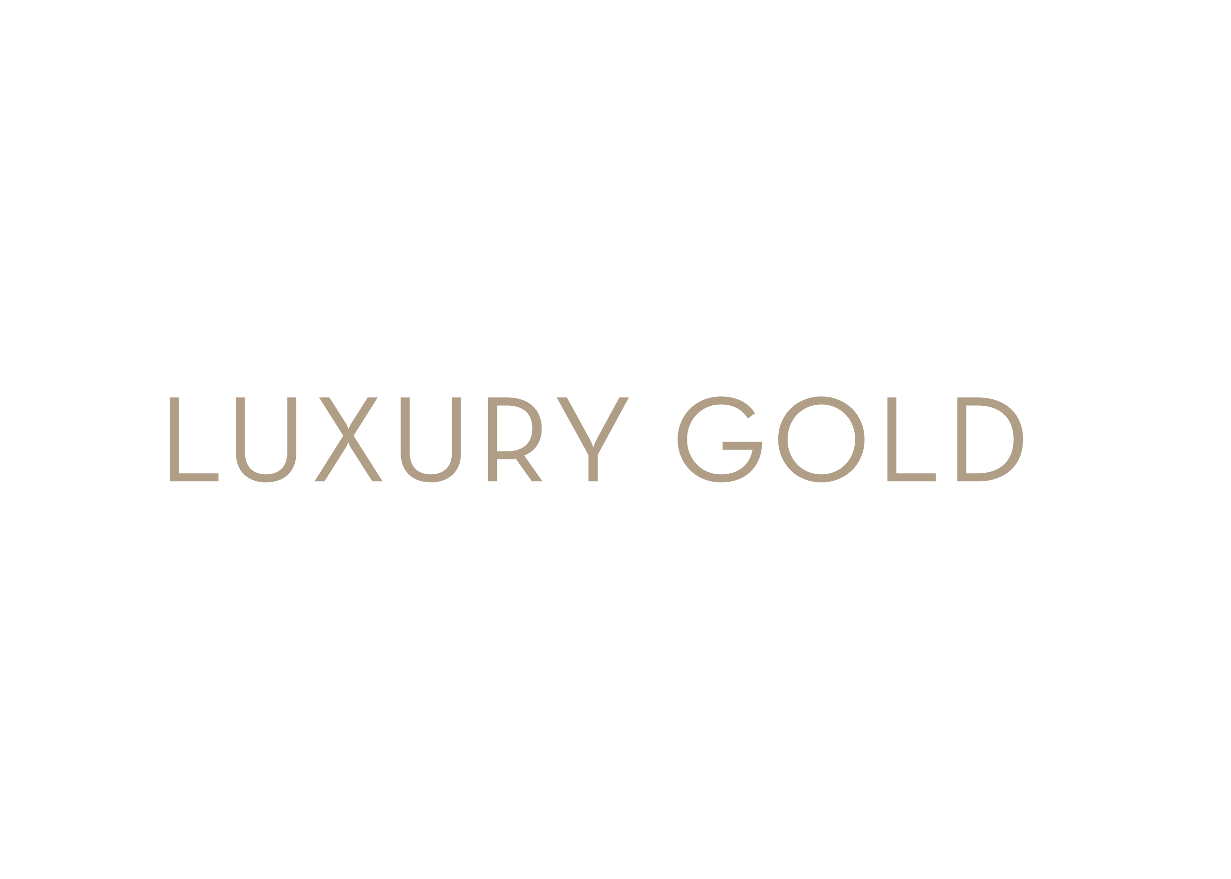 luxury gold logo