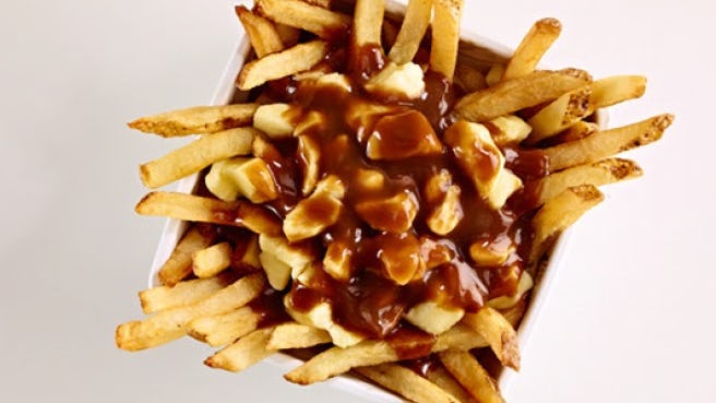 A picture of poutine