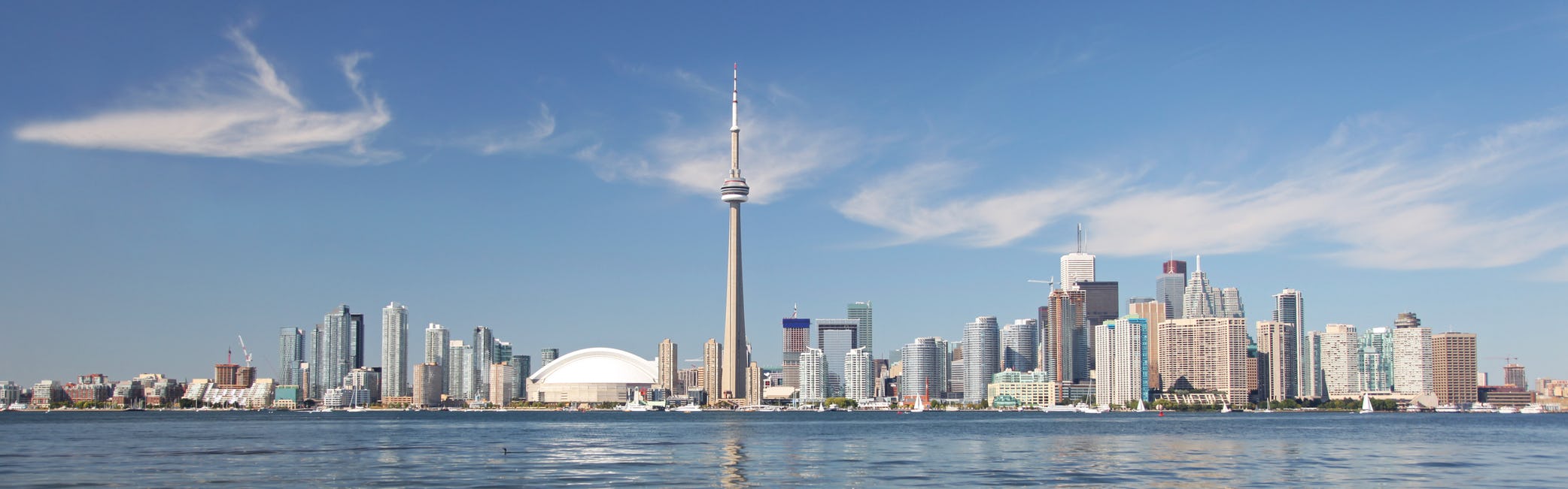 Beautiful Toronto Waterfront Cityscape