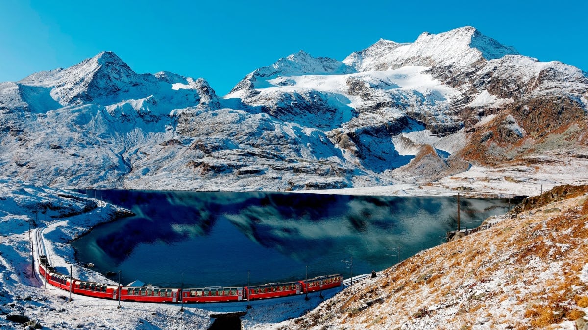 Railbookers Bernia Express in Switzerland