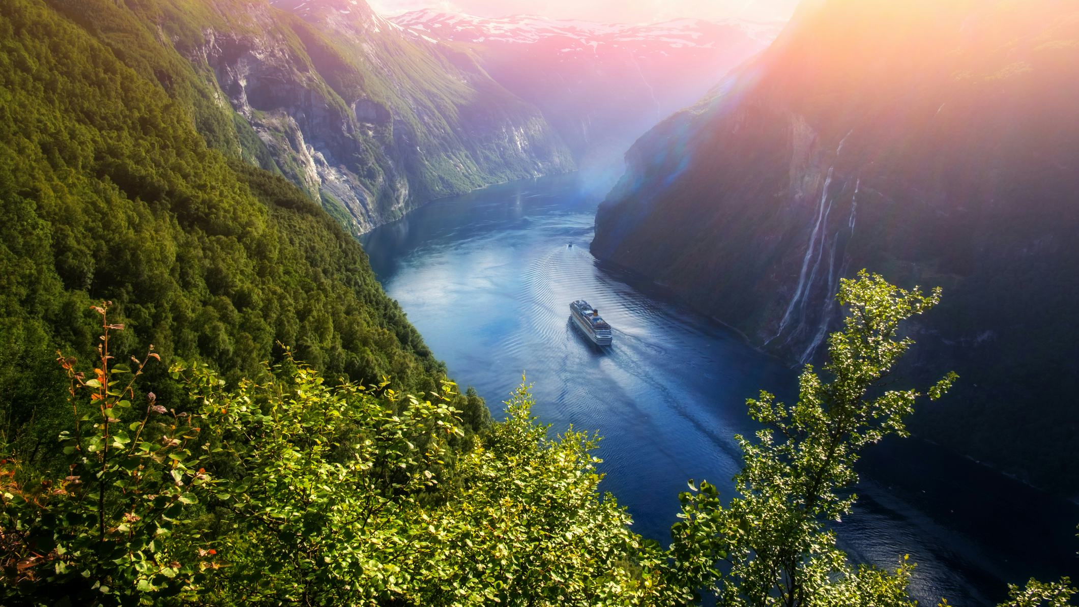 Cruise through Norway, Europe