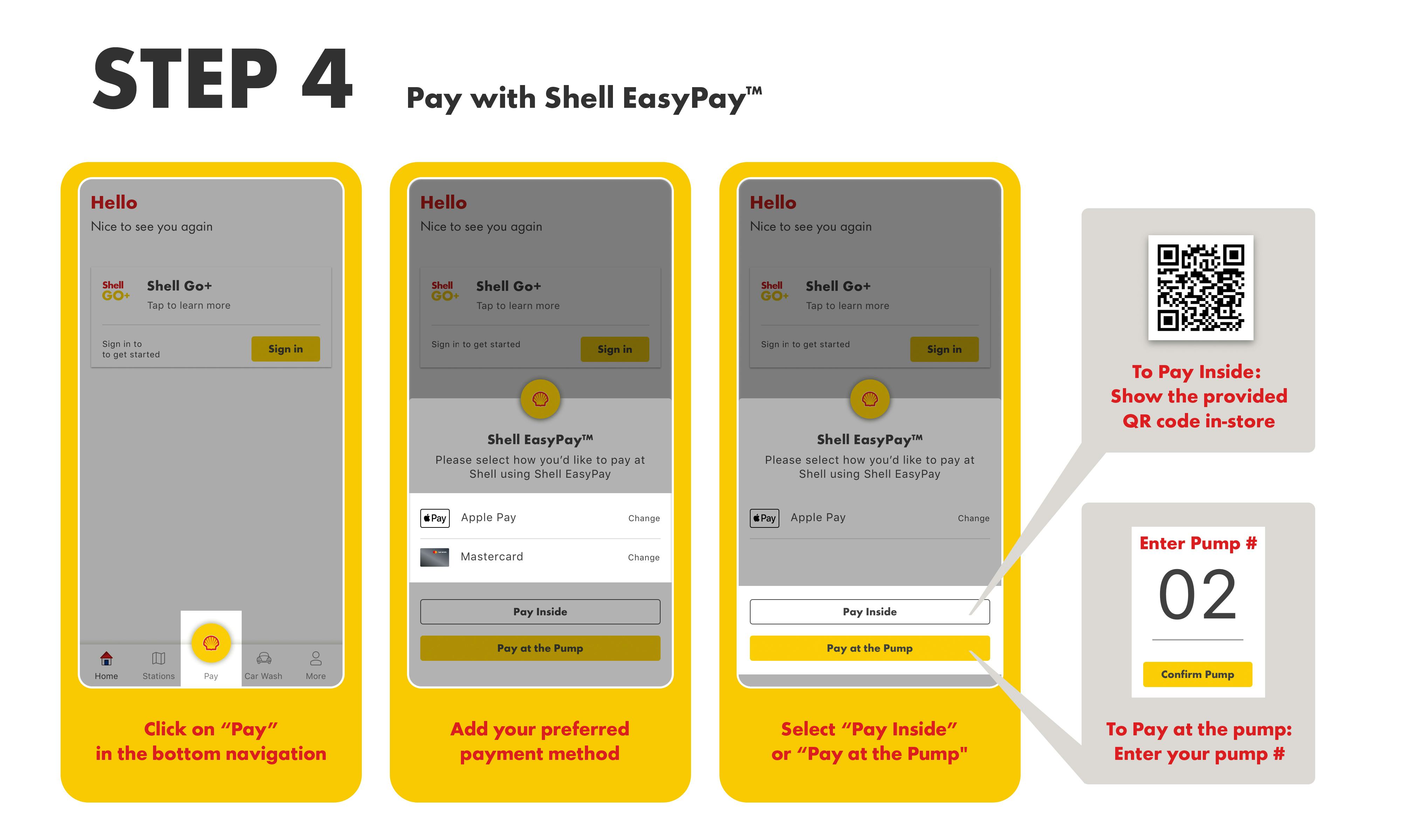 Shell app step 4