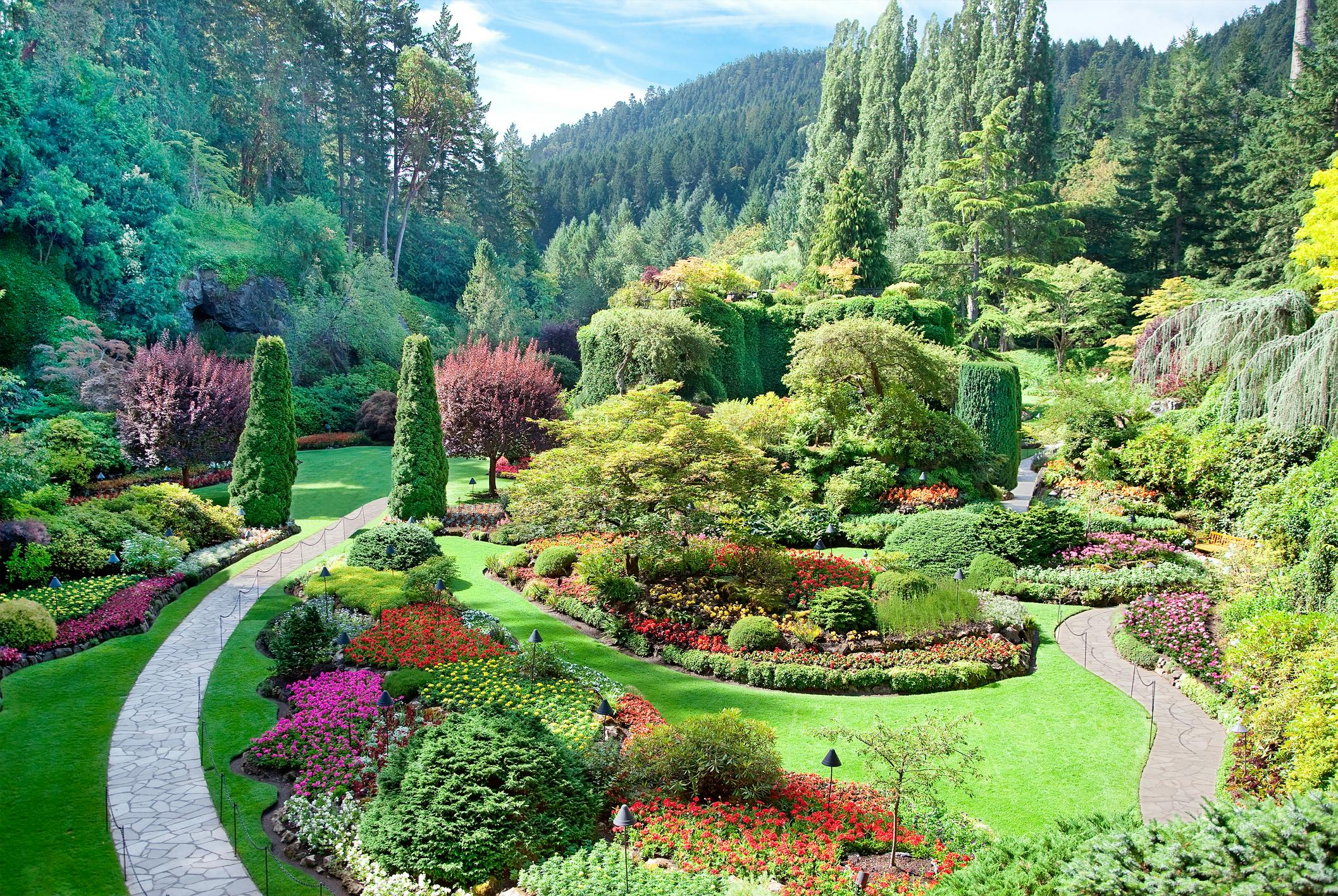 Butchart Gardens in British Columbia