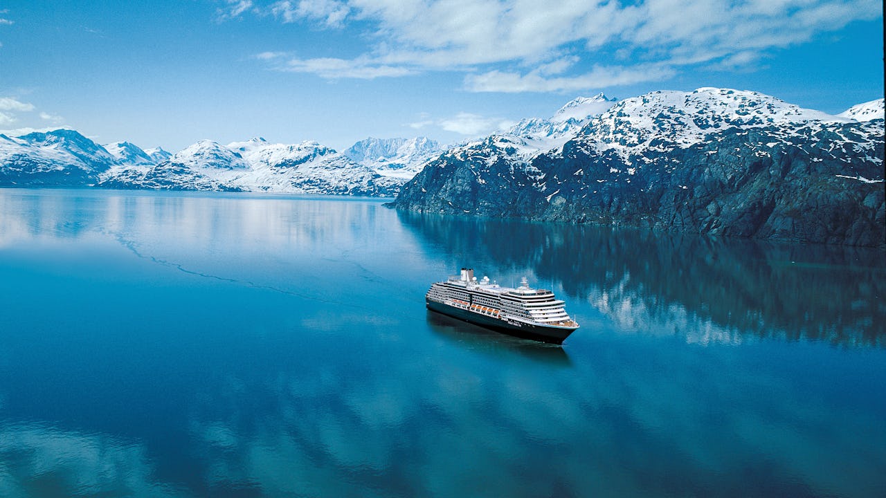Ocean cruise to Alaska on Holland America Line