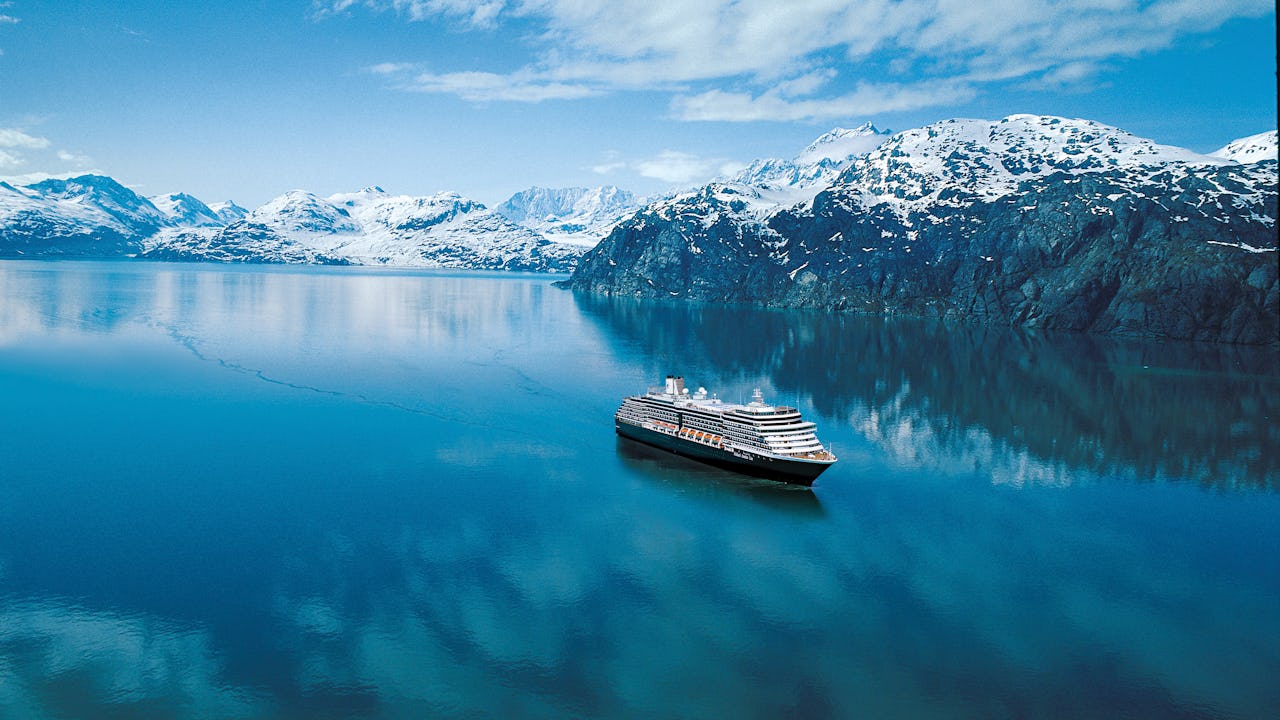 Ocean cruise to Alaska on Holland America Line